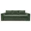 Прямой диван Йеллинг 2 Велюр Зеленый 