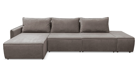 Угловой диван Токио Мах Бежевый велюр