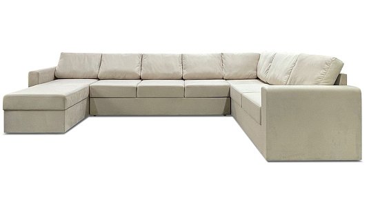 П-образный диван Дания Кремовый