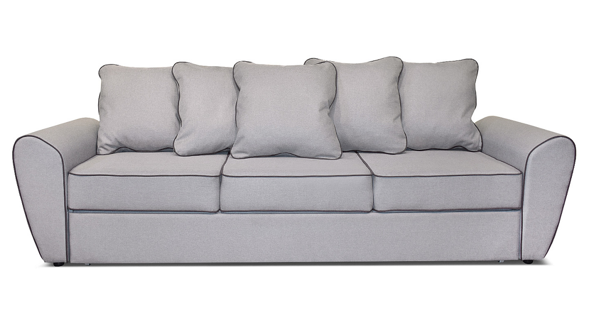Прямой диван Питео Серый 